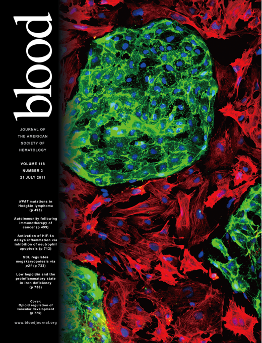 Blood Cover Image for Volume 118, Issue 3
