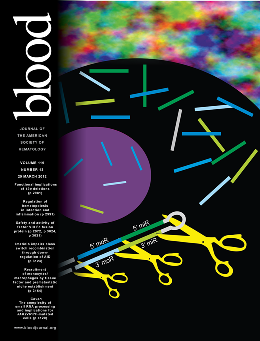 Blood Cover Image for Volume 119, Issue 13