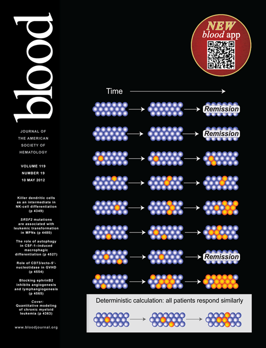 Blood Cover Image for Volume 119, Issue 19