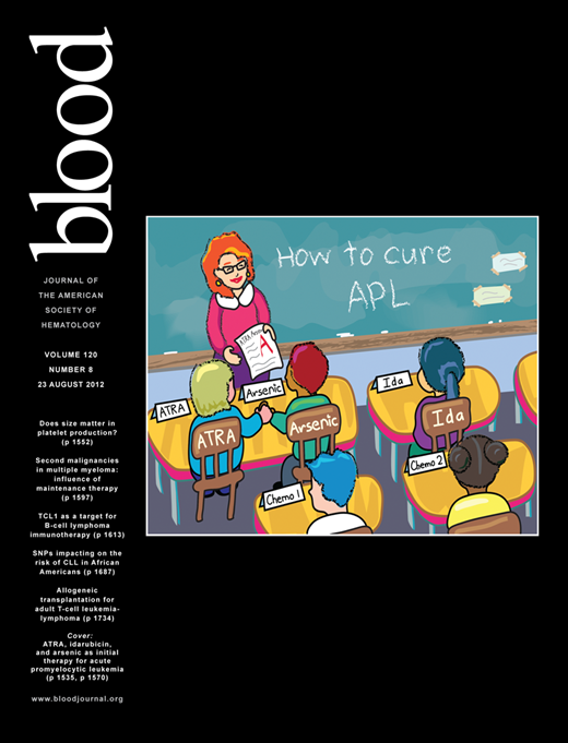 Blood Cover Image for Volume 120, Issue 8