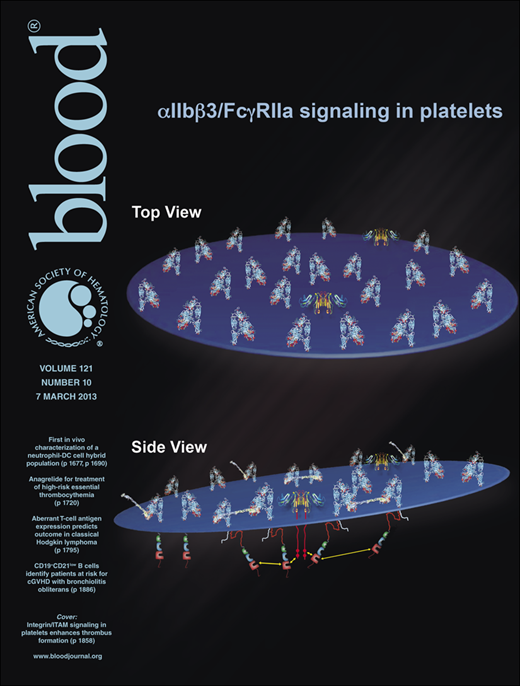 Blood Cover Image for Volume 121, Issue 10