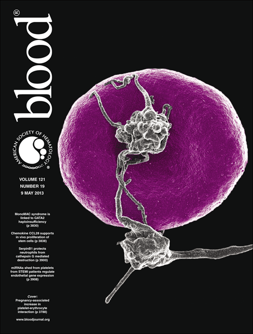 Blood Cover Image for Volume 121, Issue 19