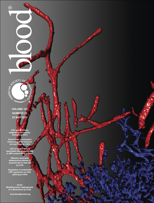 Blood Cover Image for Volume 121, Issue 21