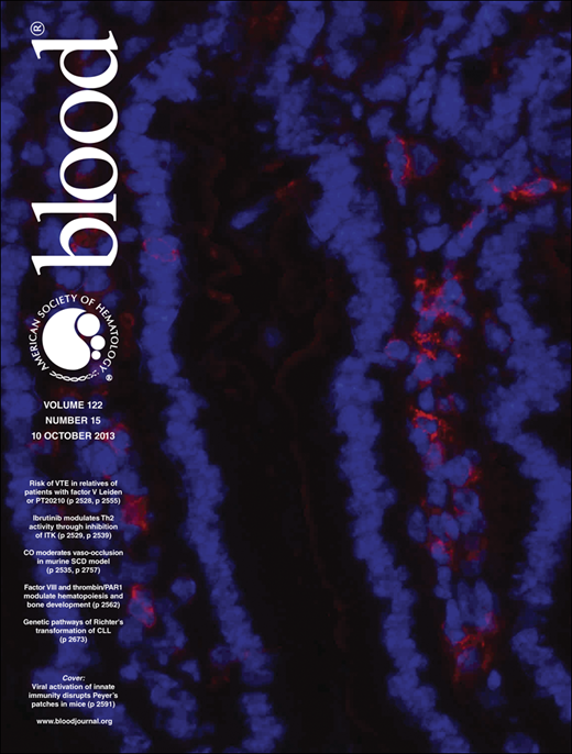 Blood Cover Image for Volume 122, Issue 15