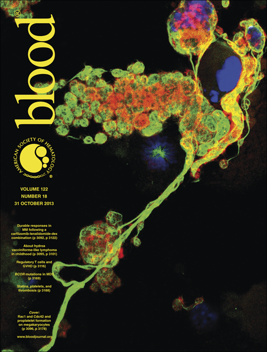 Blood Cover Image for Volume 122, Issue 18