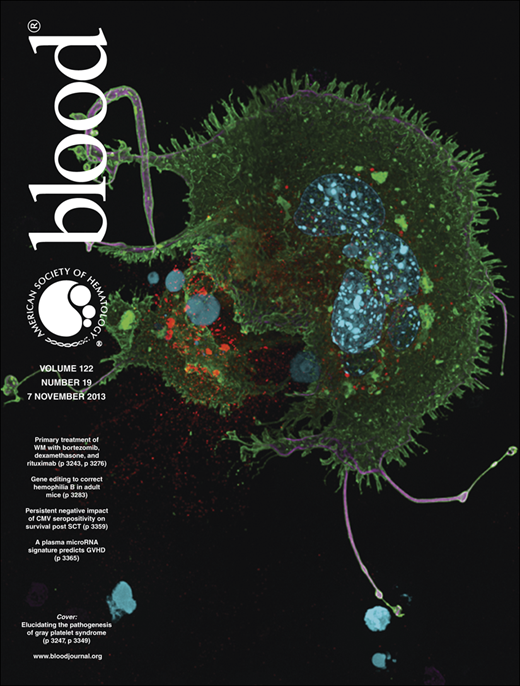 Blood Cover Image for Volume 122, Issue 19