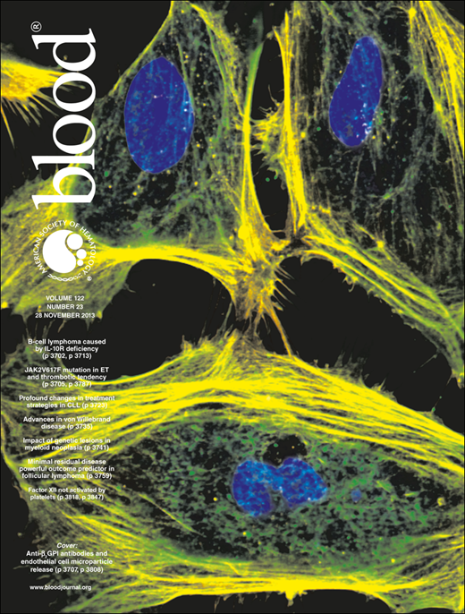 Blood Cover Image for Volume 122, Issue 23