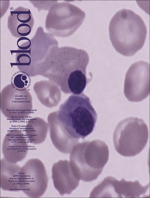 Blood Cover Image for Volume 122, Issue 24