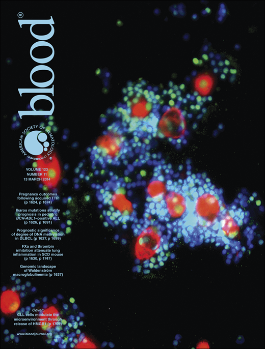 Blood Cover Image for Volume 123, Issue 11