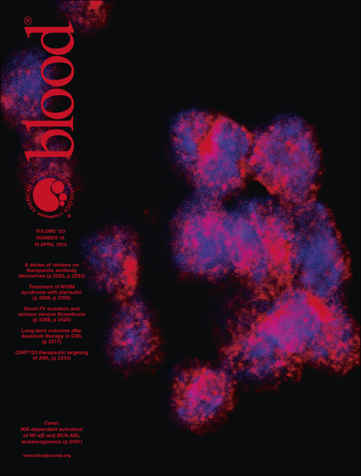 Blood Cover Image for Volume 123, Issue 15