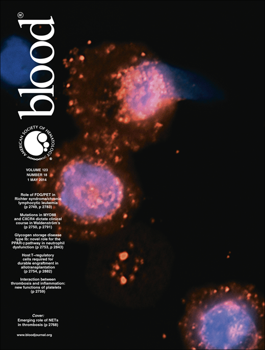 Blood Cover Image for Volume 123, Issue 18