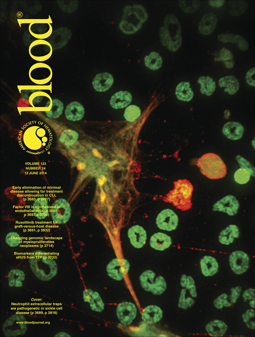 Blood Cover Image for Volume 123, Issue 24