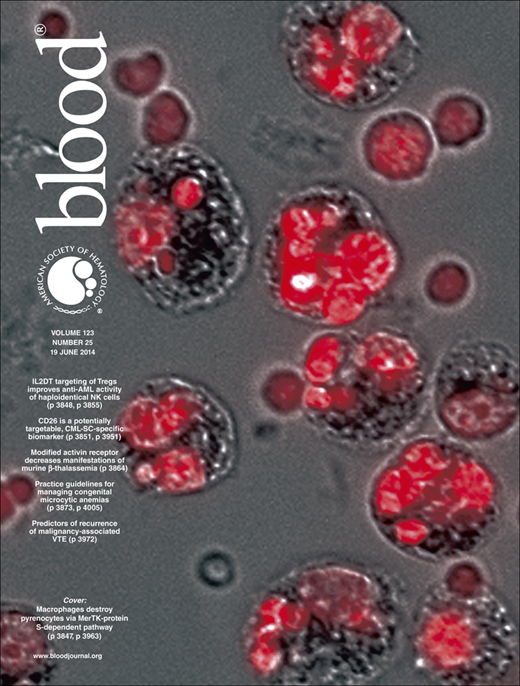Blood Cover Image for Volume 123, Issue 25