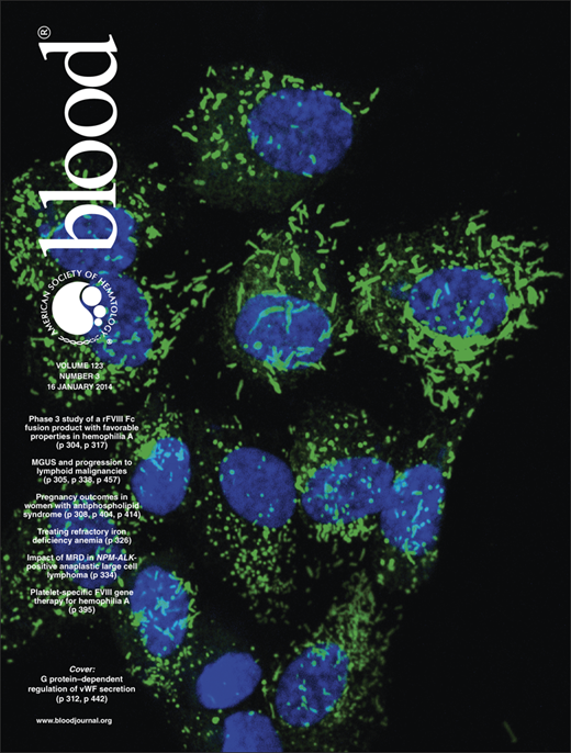 Blood Cover Image for Volume 123, Issue 3