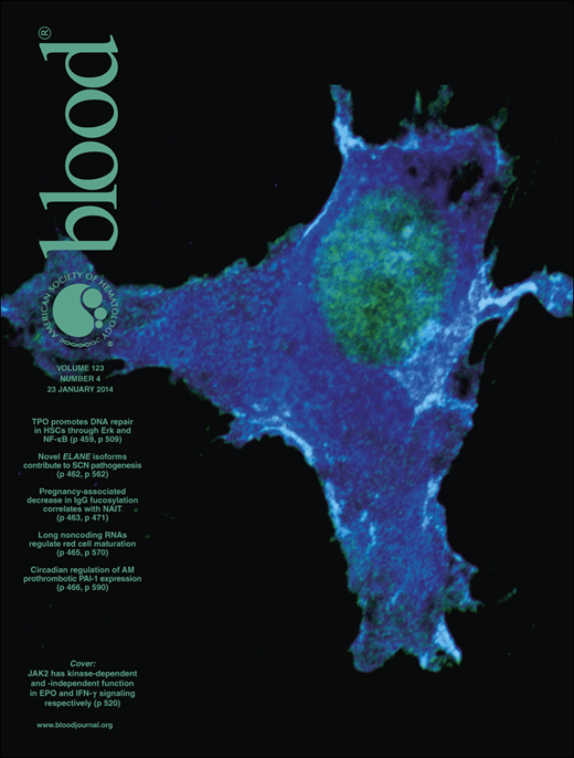 Blood Cover Image for Volume 123, Issue 4