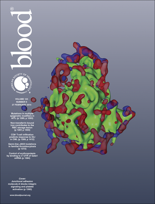 Blood Cover Image for Volume 123, Issue 9