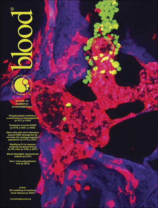 Blood Cover Image for Volume 124, Issue 22