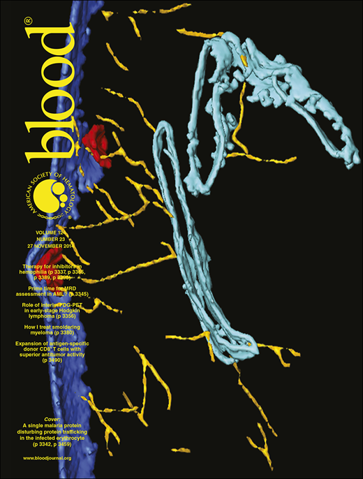 Blood Cover Image for Volume 124, Issue 23