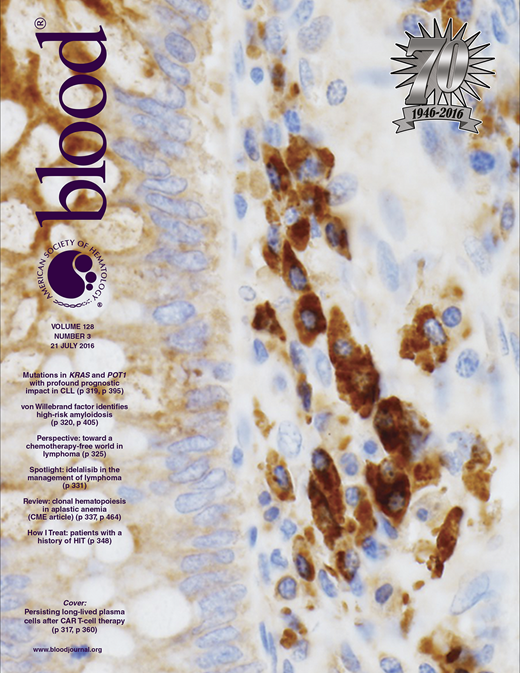 Blood Cover Image for Volume 128, Issue 3