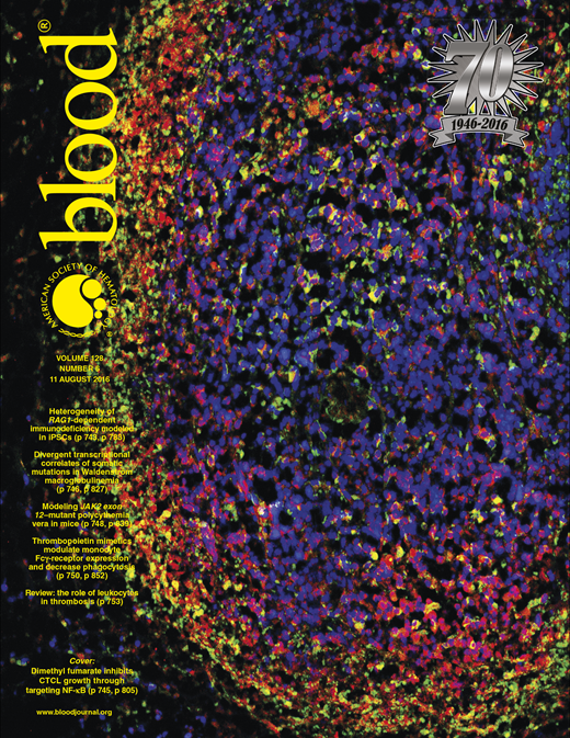 Blood Cover Image for Volume 128, Issue 6