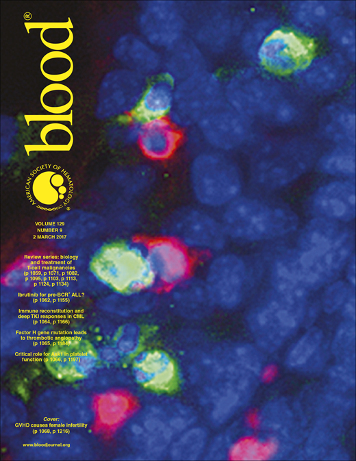 Blood Cover Image for Volume 129, Issue 9