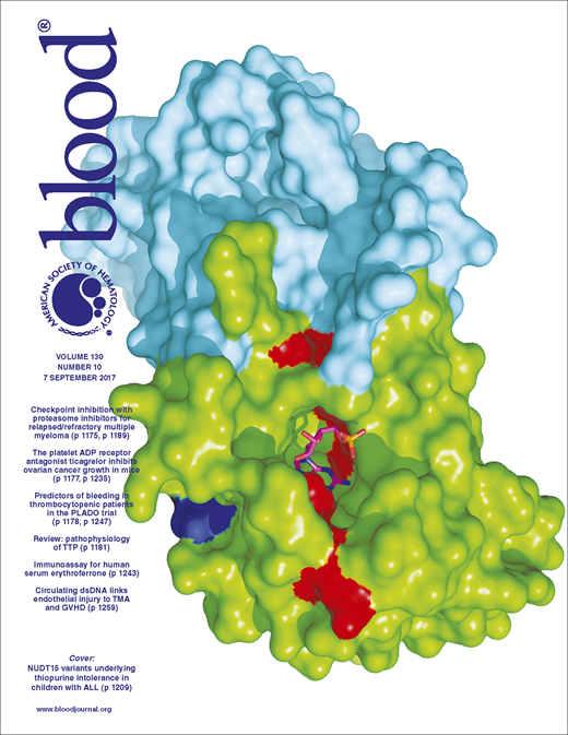 Blood Cover Image for Volume 130, Issue 10