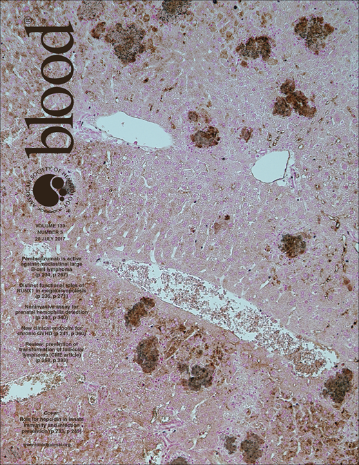 Blood Cover Image for Volume 130, Issue 3