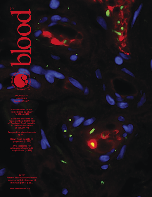 Blood Cover Image for Volume 130, Issue 5