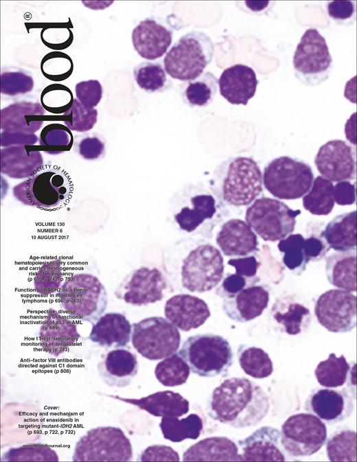Blood Cover Image for Volume 130, Issue 6