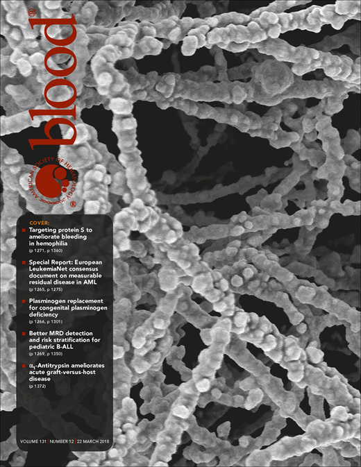 Blood Cover Image for Volume 131, Issue 12