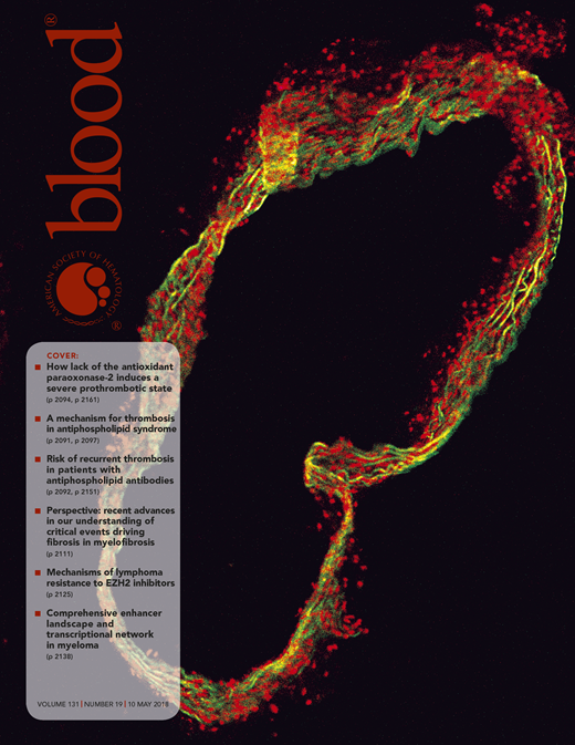Blood Cover Image for Volume 131, Issue 19