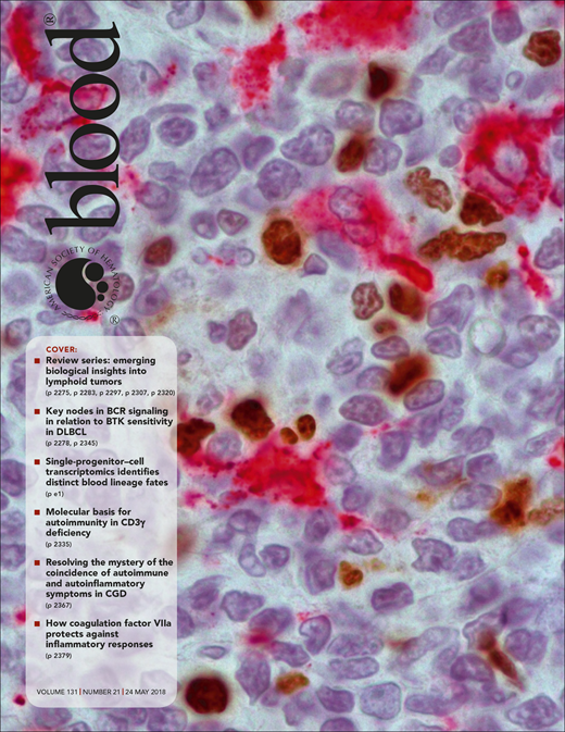 Blood Cover Image for Volume 131, Issue 21