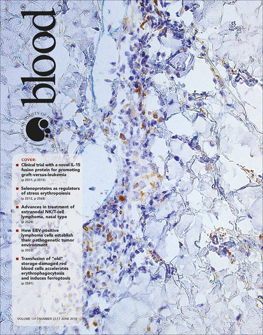 Blood Cover Image for Volume 131, Issue 23