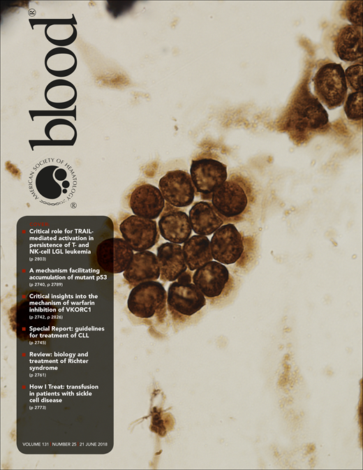 Blood Cover Image for Volume 131, Issue 25