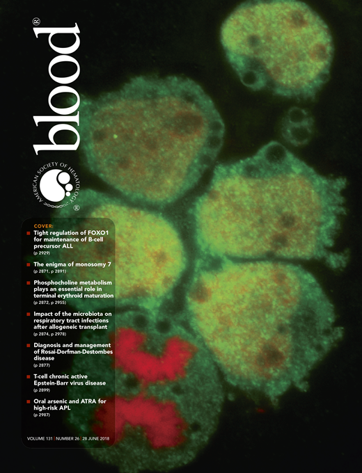 Blood Cover Image for Volume 131, Issue 26