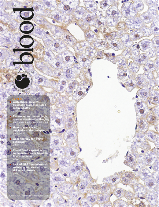 Blood Cover Image for Volume 131, Issue 5