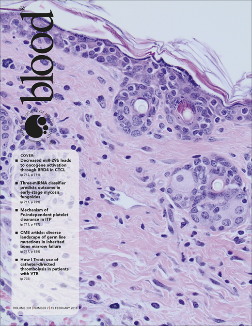 Blood Cover Image for Volume 131, Issue 7