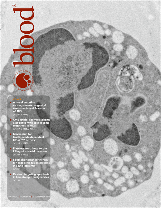 Blood Cover Image for Volume 132, Issue 12