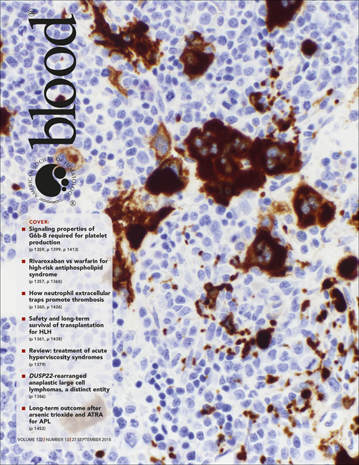 Blood Cover Image for Volume 132, Issue 13