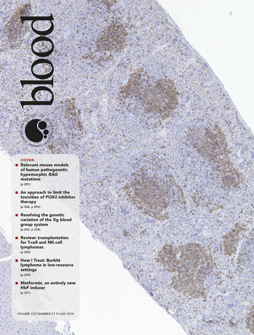 Blood Cover Image for Volume 132, Issue 3