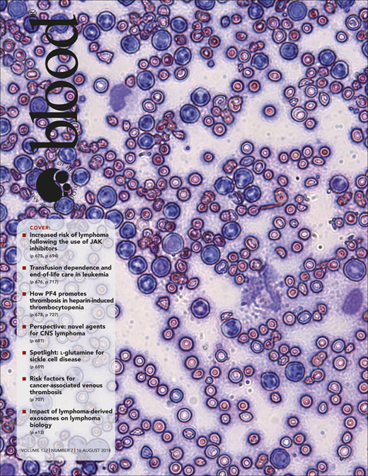 Blood Cover Image for Volume 132, Issue 7