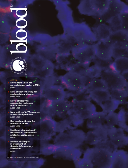 Blood Cover Image for Volume 133, Issue 9