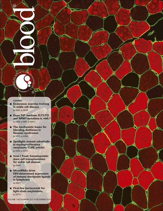 Blood Cover Image for Volume 134, Issue 25