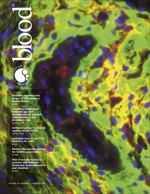 Blood Cover Image for Volume 134, Issue 9