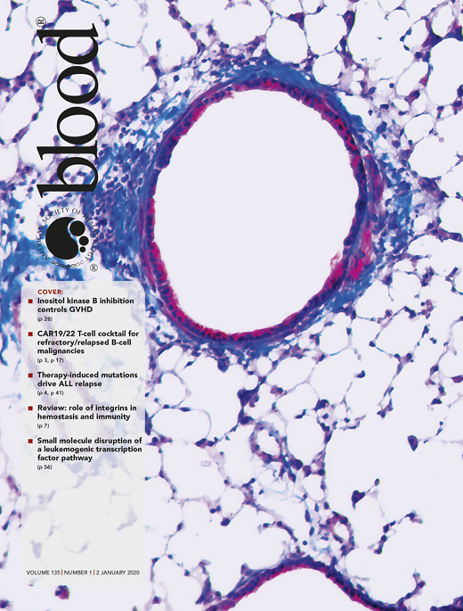 Blood Cover Image for Volume 135, Issue 1