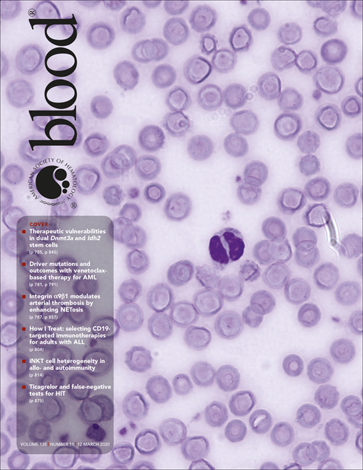 Blood Cover Image for Volume 135, Issue 11