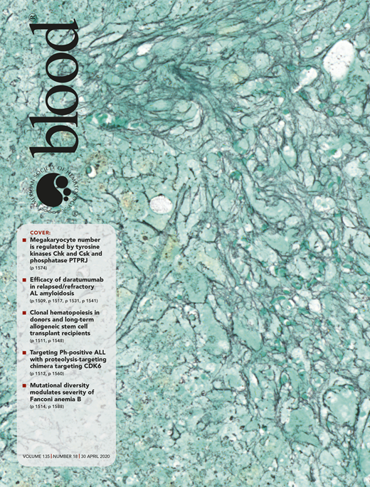 Blood Cover Image for Volume 135, Issue 18