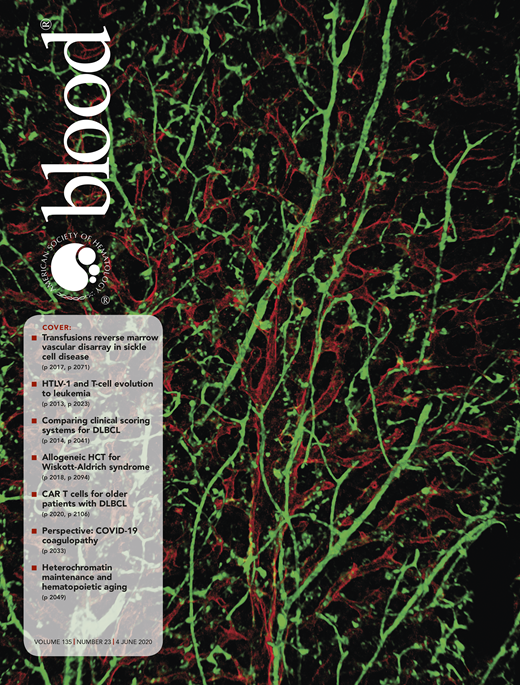 Blood Cover Image for Volume 135, Issue 23