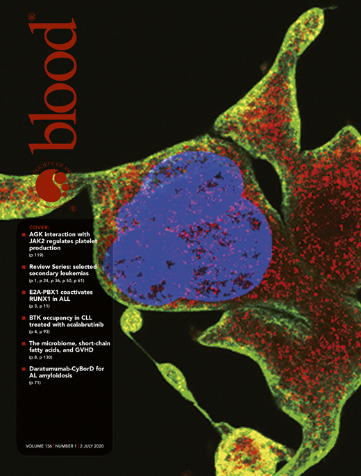 Blood Cover Image for Volume 136, Issue 1