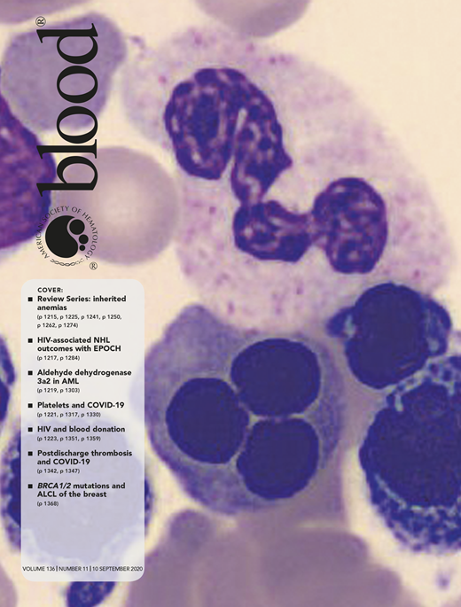 Blood Cover Image for Volume 136, Issue 11